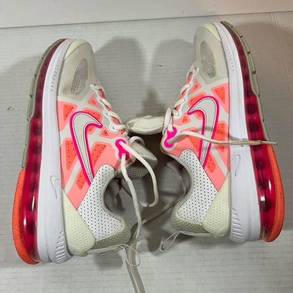 Nike CZ1645-101 Air Max Genome White Pink Running Sneaker Shoes Women's  Sz 9 - Picture 3 of 11